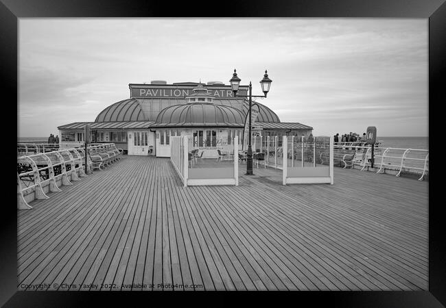 Pavilion Theatre on Cromer Pier, North Norfolk Framed Print by Chris Yaxley