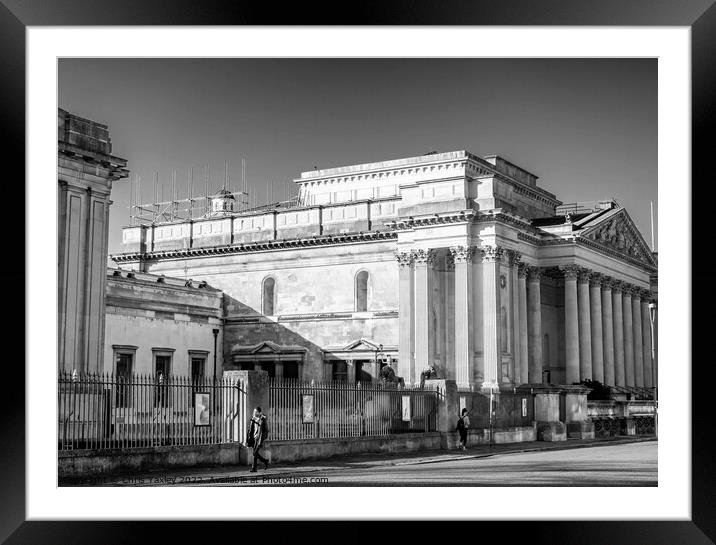 Fitzmaurice Museum in Trumpington Street, Cambridge Framed Mounted Print by Chris Yaxley