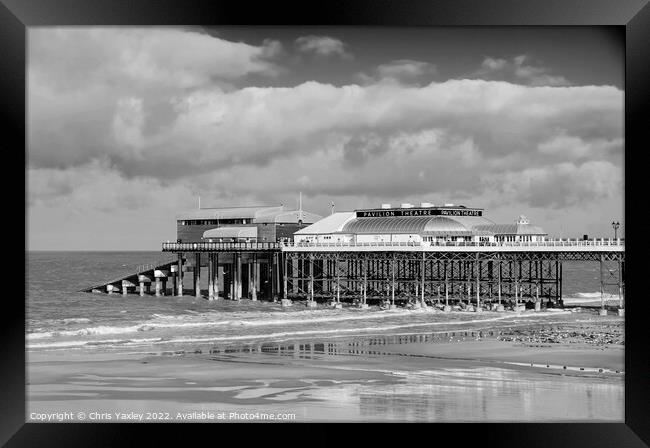 Cromer Pier on the North Norfolk Coast Framed Print by Chris Yaxley