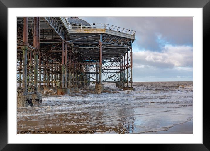 Cromer Pier  Framed Mounted Print by Chris Yaxley