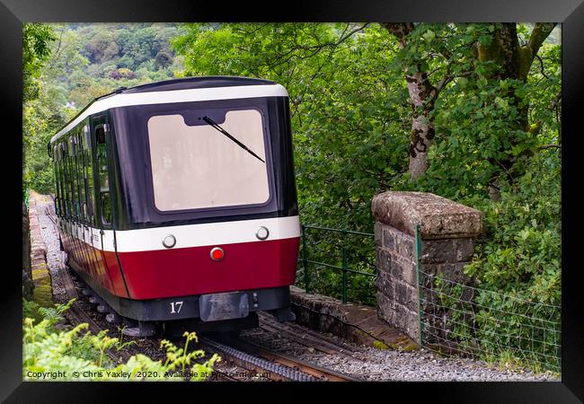 Mount Snowdon Railway, Llanberis, North Wales Framed Print by Chris Yaxley