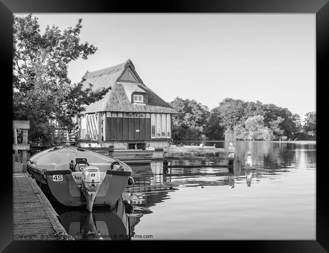 The beauty of Ranworth Broad Framed Print by Chris Yaxley