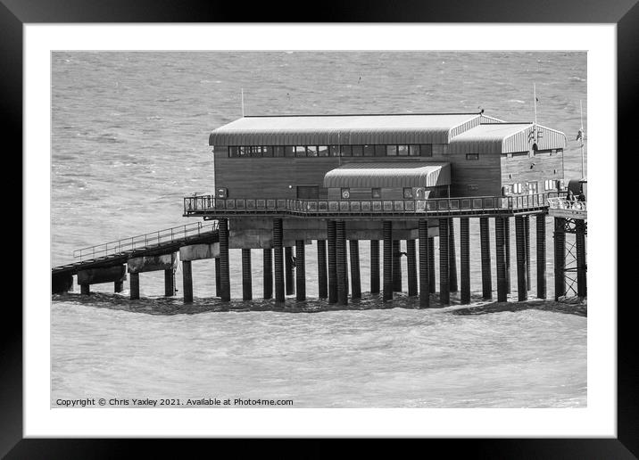 Cromer lifeboat station Framed Mounted Print by Chris Yaxley