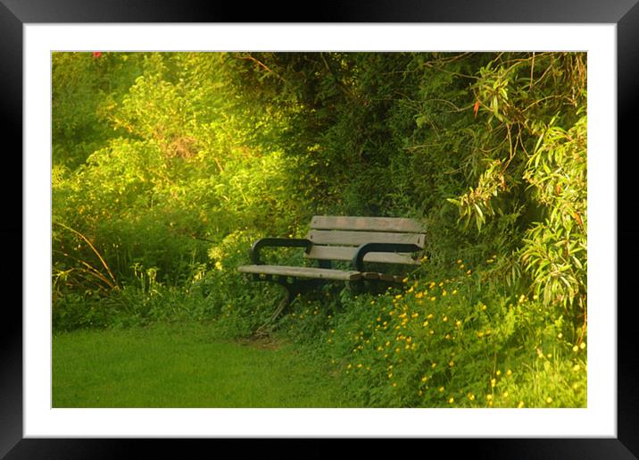 A Quiet Place  Framed Mounted Print by Robert Gillespie