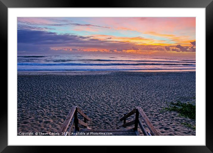 Stairway To Heaven Framed Mounted Print by Shaun Carling