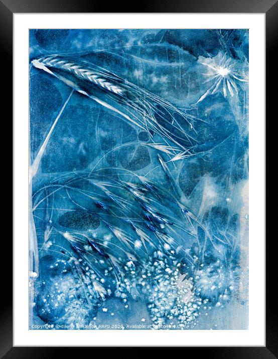Fairy Blue Framed Mounted Print by Eileen Wilkinson ARPS EFIAP