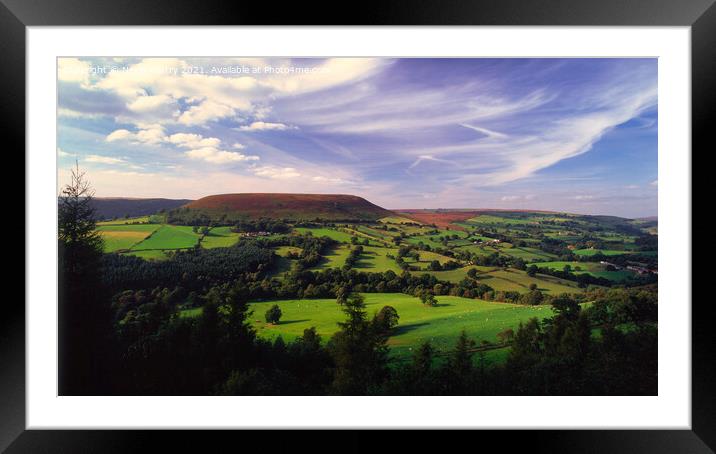 The North Yorkshire Countryside Framed Mounted Print by Navin Mistry