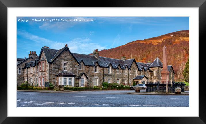 Dunalastair Hotel Suites, Kinloch Rannoch, Perthshire, Scotland   Framed Mounted Print by Navin Mistry