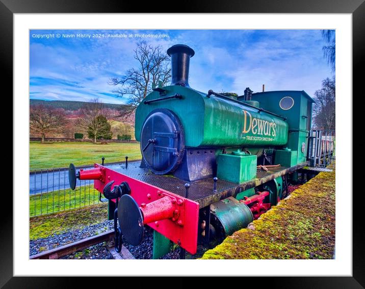 Dewar's Aberfeldy Distillery  Framed Mounted Print by Navin Mistry