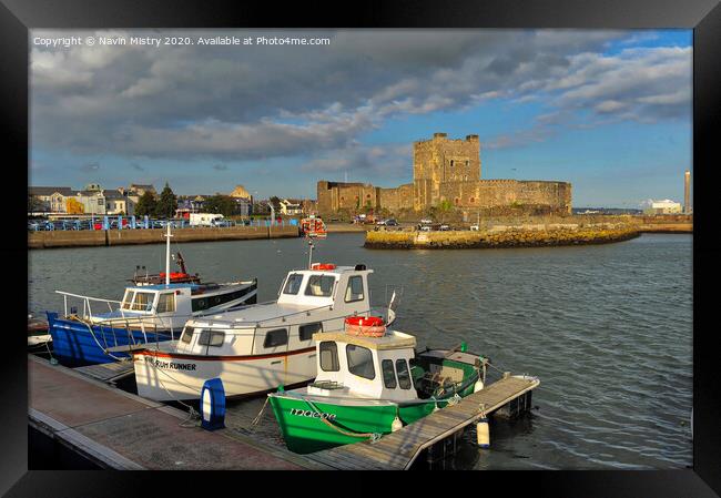 Carrickfergus Framed Print by Navin Mistry