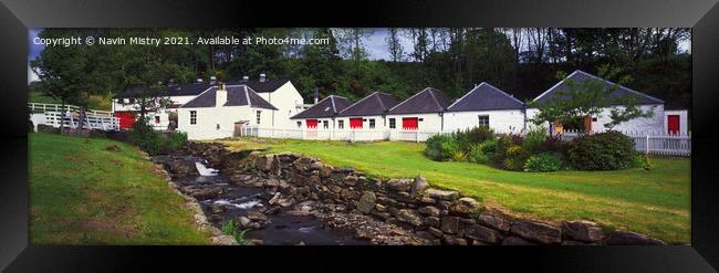The Edradour Distillery, Pitlochry, Perthshire Framed Print by Navin Mistry