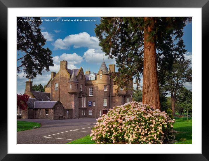 The Black Watch Castle and Museum, Perth, Scotland Framed Mounted Print by Navin Mistry