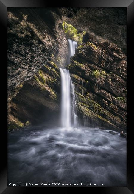 Source of Life Framed Print by Manuel Martin