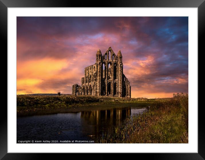 Whitby 'Mysteries Of The Abbey' Framed Mounted Print by KJArt 