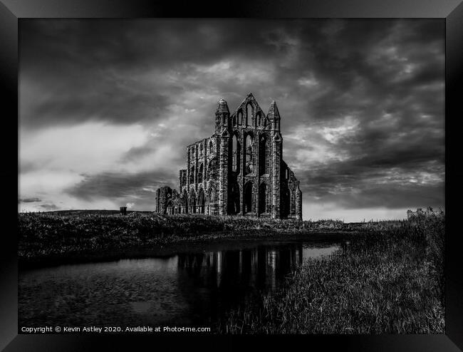 Whitby 'Reflections Of Times Past' Framed Print by KJArt 