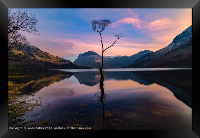 The lake district 'Don't Leaf Me Alone' Framed Print by KJArt 