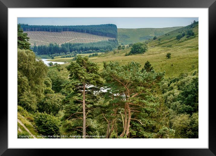 Elan Valley, Powys, Wales Framed Mounted Print by Gordon Maclaren