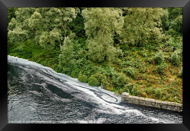 River Elan, Elan Valley Wales Framed Print by Gordon Maclaren