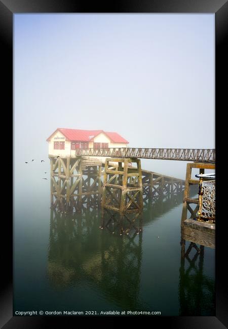 The Old Mumbles Lifeboat Station Framed Print by Gordon Maclaren