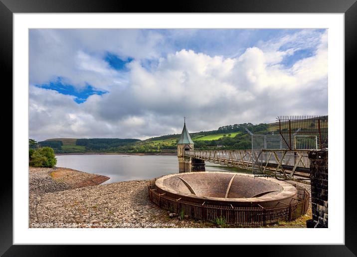 Pontsticill Reservoir. Brecon Beacons, South Wales Framed Mounted Print by Gordon Maclaren