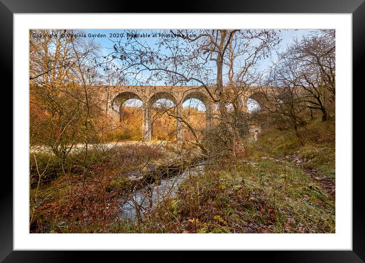 Pont Sarn Viaduct Framed Mounted Print by Gordon Maclaren