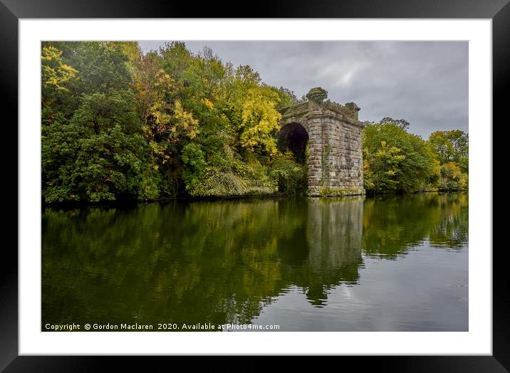 Sharpness and Gloucester Canal Framed Mounted Print by Gordon Maclaren