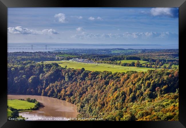 Chepstow Racecourse Framed Print by Gordon Maclaren