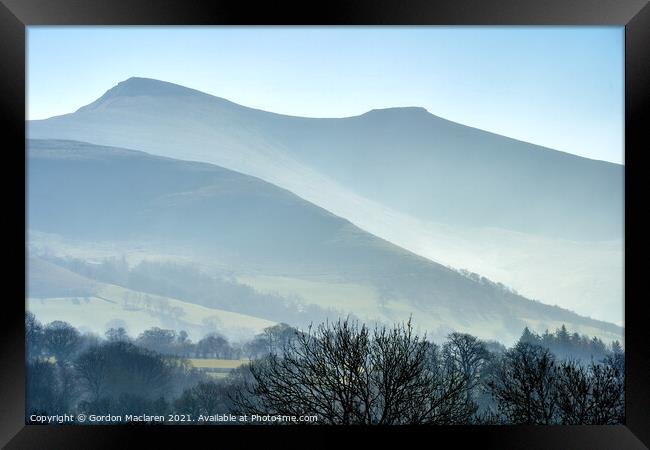 Pen y Fan, Brecon Beacons Framed Print by Gordon Maclaren