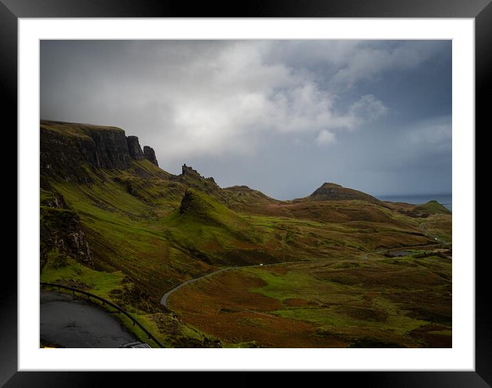 The Quiraing Framed Mounted Print by Emma Dickson