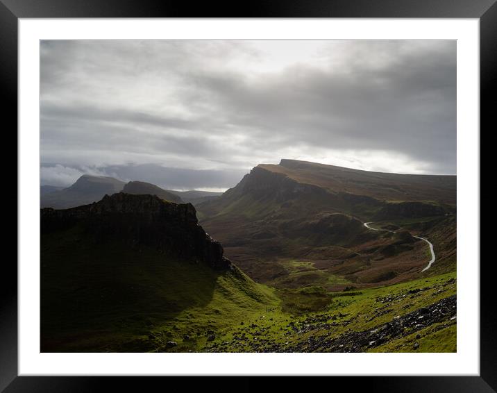 Quiraing Framed Mounted Print by Emma Dickson