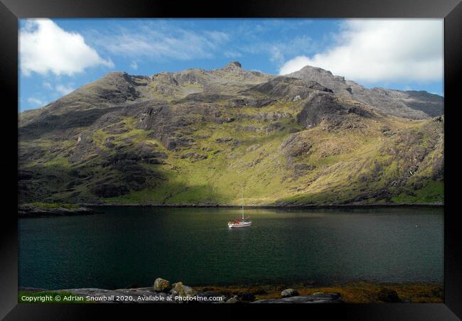 Sgurr Nan Eag Framed Print by Adrian Snowball