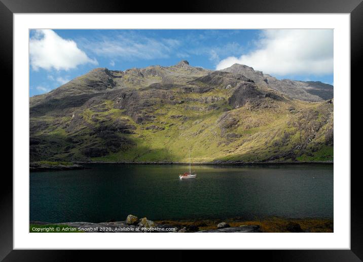 Sgurr Nan Eag Framed Mounted Print by Adrian Snowball