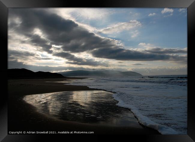 Mull of Kintyre Framed Print by Adrian Snowball