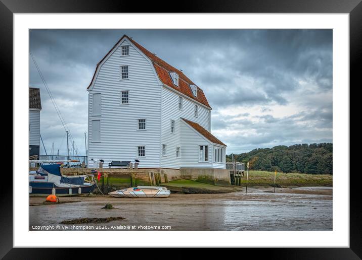 The Tide Mill, Woodbridge Framed Mounted Print by Viv Thompson