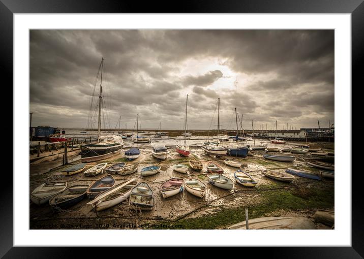 Leigh on Sea Framed Mounted Print by Gary Lane