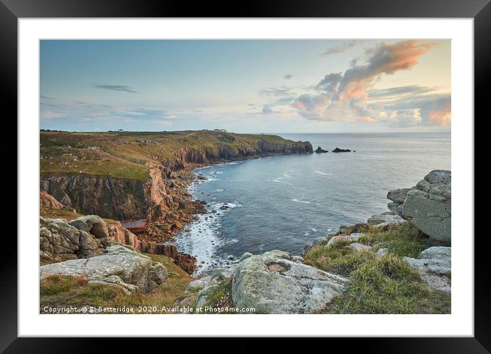 The Wreck Framed Mounted Print by Si Betteridge