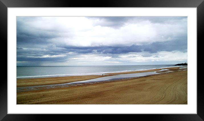 Coast - Blyth Beach  Framed Mounted Print by David Turnbull