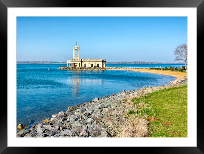 Normanton Church Framed Mounted Print by Rick Lindley