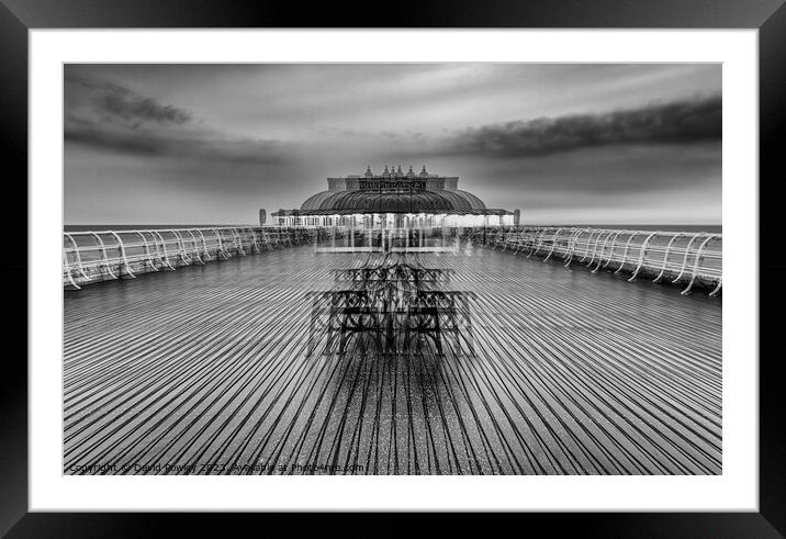 Enchanting Cromer Pier at Dawn Framed Mounted Print by David Powley