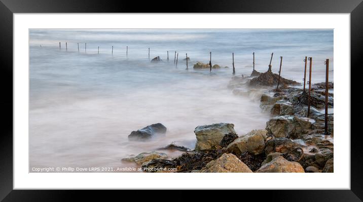 Sugar Sands, Longhoughton Northumberland Framed Mounted Print by Phillip Dove LRPS