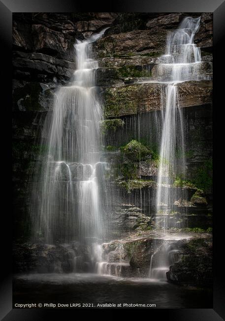 Summerhill Fall and Gibsons Cave Framed Print by Phillip Dove LRPS