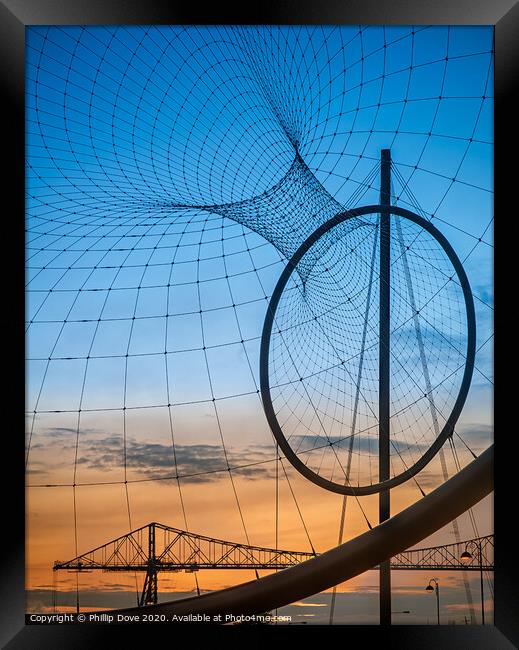 Middlesbrough Temenos Framed Print by Phillip Dove LRPS