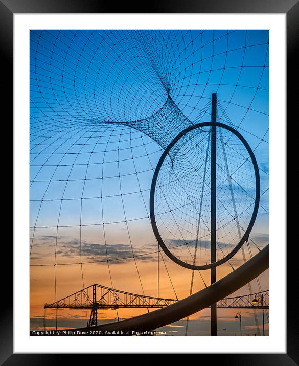 Middlesbrough Temenos Framed Mounted Print by Phillip Dove LRPS