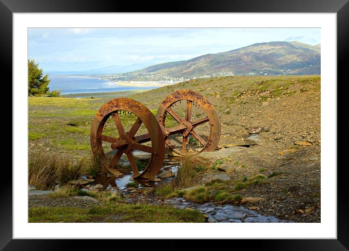 WALES INDUSTRIAL HERITAGE Framed Mounted Print by Sue HASKER