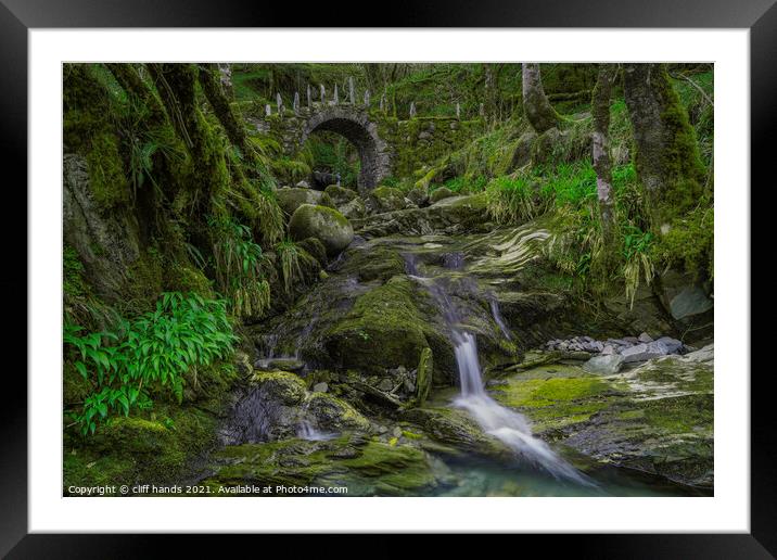 Glen Creran Fairy bridge. Framed Mounted Print by Scotland's Scenery