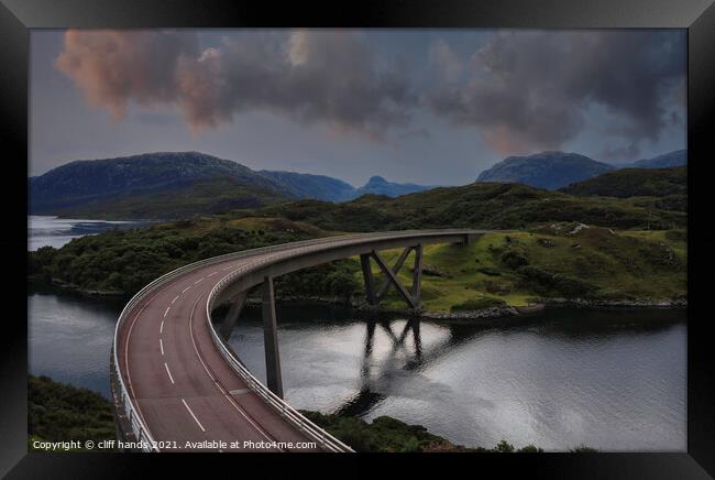 NC500, Kylesku Bridge, highlands, Scotland. Framed Print by Scotland's Scenery