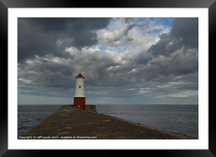 The Lighthouse, Berwick upon Tweed Framed Mounted Print by Scotland's Scenery