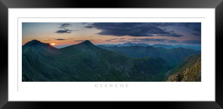 Glencoe Scotland Framed Mounted Print by Scotland's Scenery