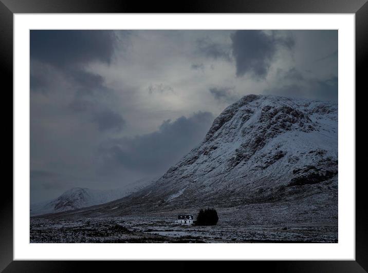 Glencoe highlands scotland. Framed Mounted Print by Scotland's Scenery