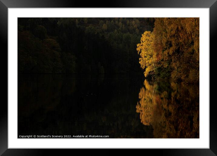 Perthshire, Scotland. Framed Mounted Print by Scotland's Scenery